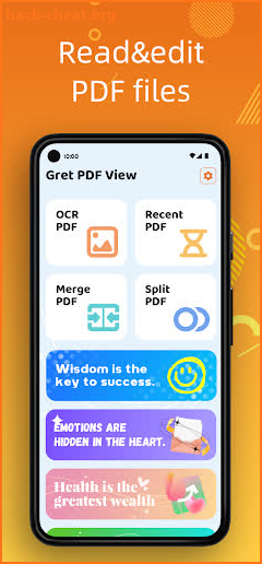 Gret PDF View-Read All PDF screenshot
