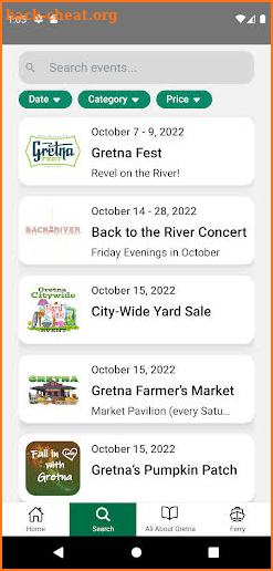 Gretna Live screenshot