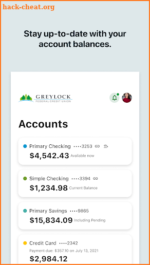 Greylock Federal Credit Union screenshot