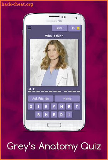 Grey’s Anatomy Quiz - Guess all characters screenshot