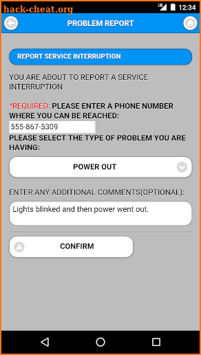 GreyStone Outage Helper screenshot