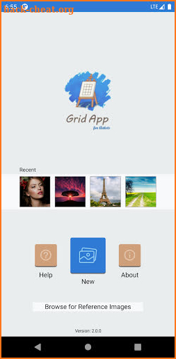 Grid App for Artists screenshot