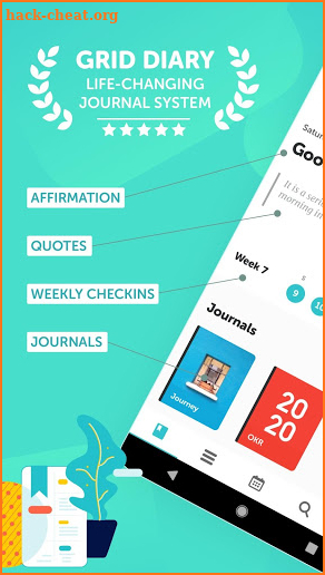 Grid Diary - Journal, Planner screenshot