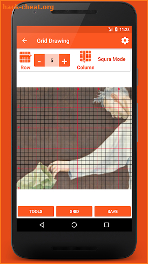 Grid Drawing ( Pixel Art ) screenshot