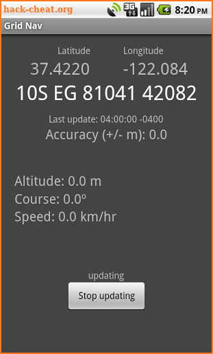 Grid Nav MGRS Utility screenshot