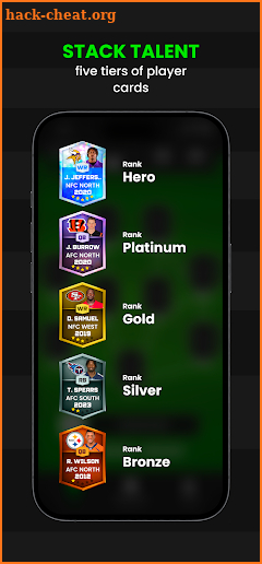 Griddy: Football Puzzles screenshot