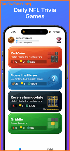 Gridiron Trivia screenshot
