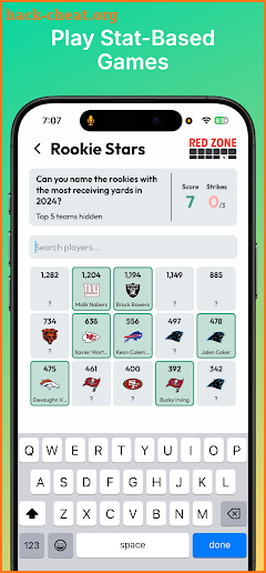 Gridiron Trivia screenshot