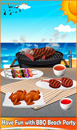 Grill BBQ Sea Food Beach Party screenshot