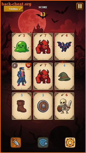 Grim Cards: Shadow Fight screenshot