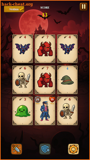 Grim Cards: Shadow Fight screenshot