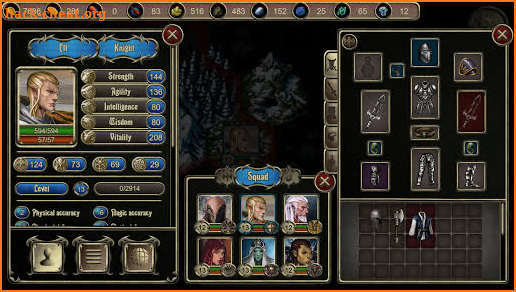 Grim wanderings 2: Strategic turn-based rpg screenshot