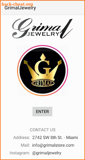 Grimal Jewelry Online Store screenshot