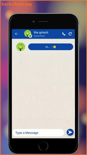 Grinch Calling Call video simulator screenshot