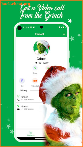 Grinch Video Call screenshot