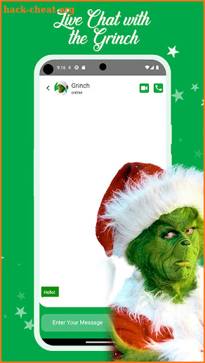 Grinch Video Call screenshot