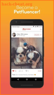 grinzoo - my social pet app screenshot