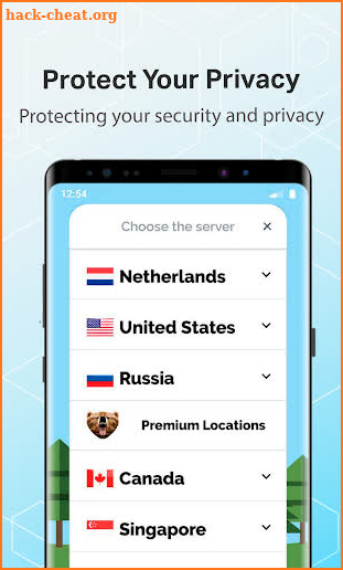 Grizzly VPN - Unlimited Free VPN & WiFi Security screenshot