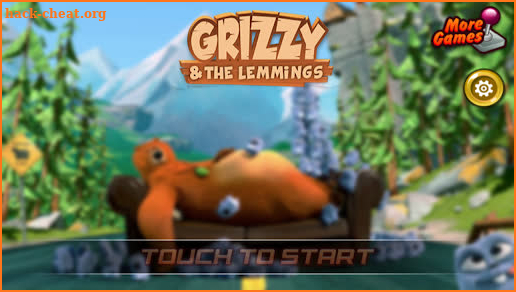 grizzy and the lemmings racing screenshot