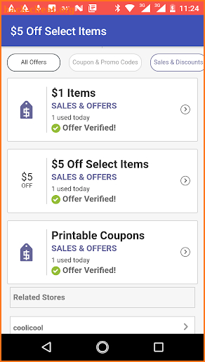 Grocery Coupons for Family Dollar screenshot