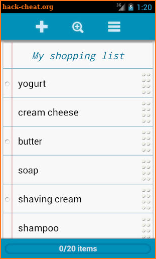 Grocery List Pro screenshot