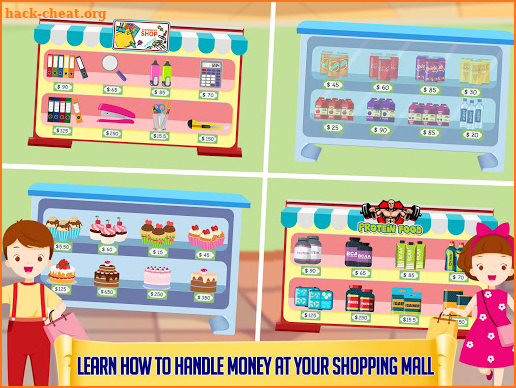 Grocery Market Kids Cash Register Simulator screenshot