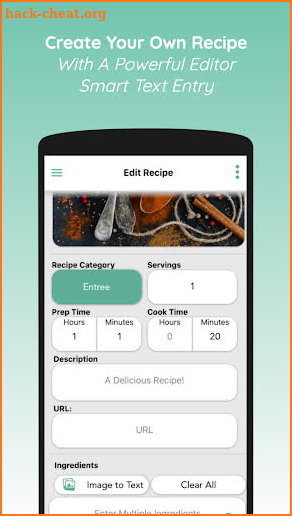 Grocery Shopping & Recipe Manager: Recipe To Table screenshot
