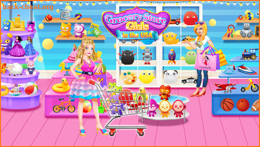 Grocery Store Girl in the USA - Shopping Games screenshot