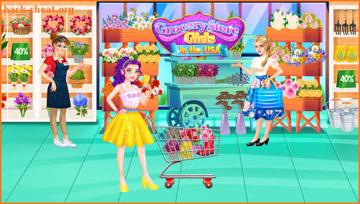 Grocery Store Girl in the USA - Shopping Games screenshot