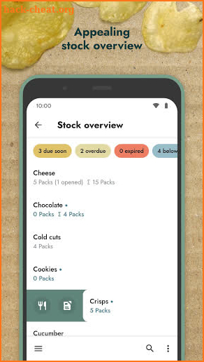 Grocy: Self-hosted Groceries Management screenshot