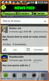 Grom Social screenshot
