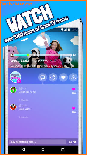 GROM - Social Network For Kids screenshot