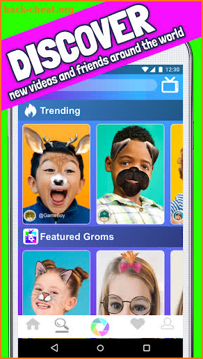 GROM - Social Network For Kids screenshot
