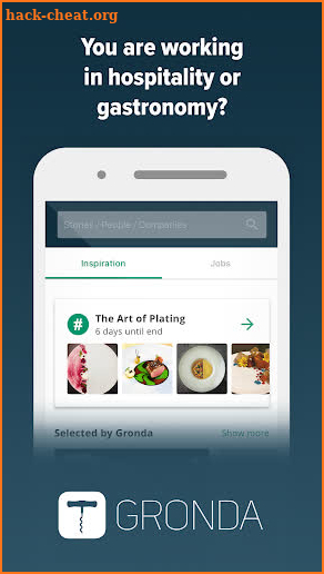 Gronda - For Hospitality Professionals screenshot