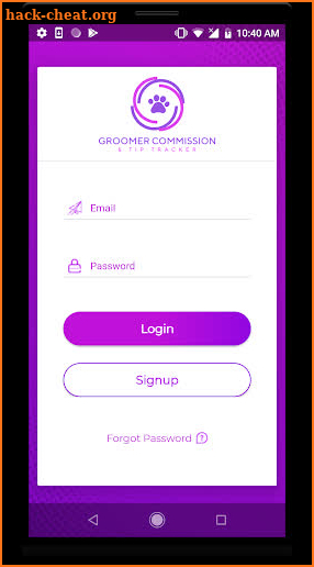 Groomer Commission And Tip Tracker screenshot