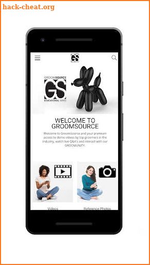 GroomSource screenshot