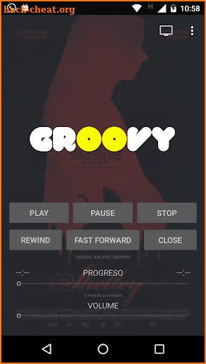 Groovy TV Control screenshot
