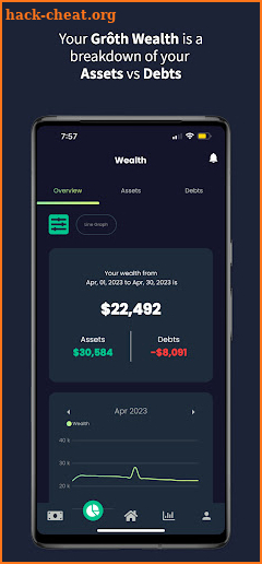 Grôth: Virtual Money Mentor screenshot
