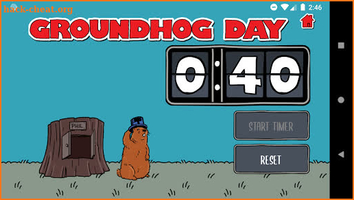 Groundhog Day The Game App screenshot
