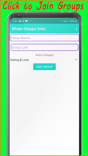 Groups link For Whats Join Active Whats Group 2021 screenshot