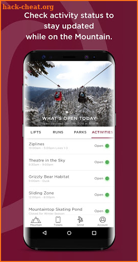 Grouse Mountain Resort screenshot