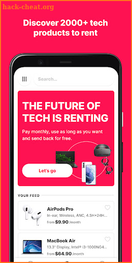 Grover - rent tech flexibly screenshot