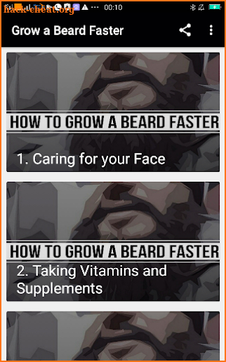 Grow a Beard Faster‏‎ screenshot