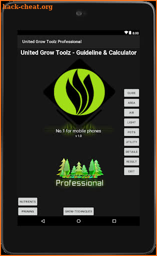 Grow App Plants Guide & Calculator Garden Tool Pro screenshot