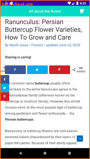 Grow Buttercups Flower screenshot