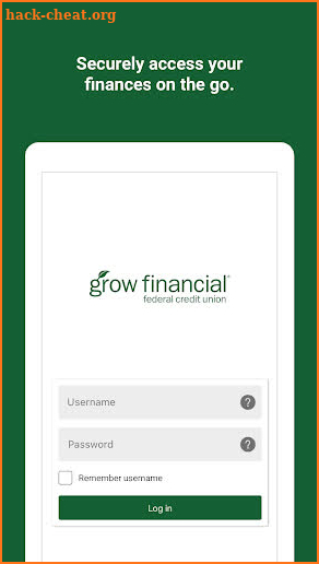 Grow Mobile Banking screenshot