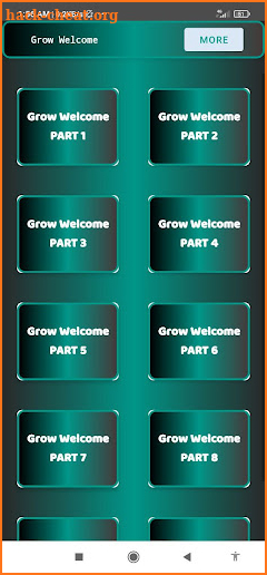 Grow Welcome screenshot