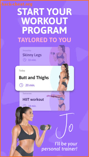 Grow with Jo = easy to follow diet + home workouts screenshot