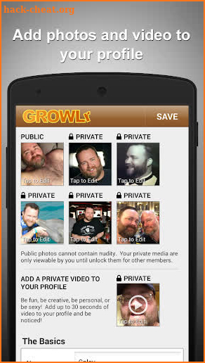 GROWLr: Gay Bears Near You screenshot