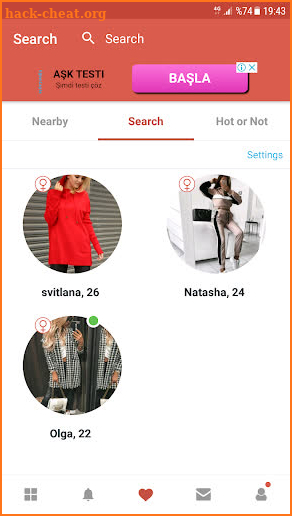 GRS Russian Dating Site screenshot